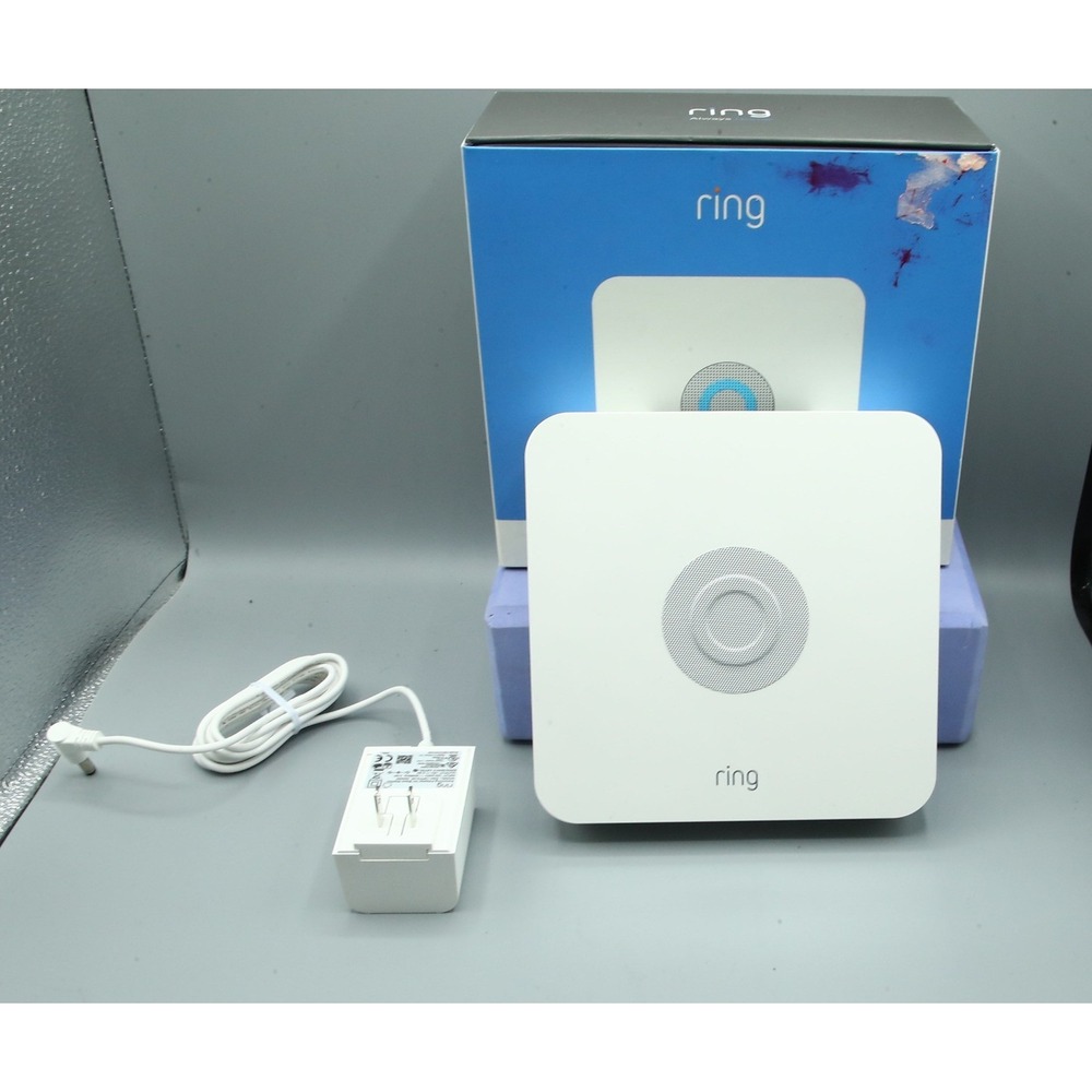 Ring Alarm Base Station 2nd Gen White 4HB1N90EN0 Z-Wave Plus Security Hub